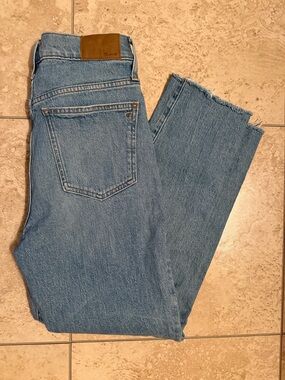 Women’s Madewell Straight-Leg Jeans size 28